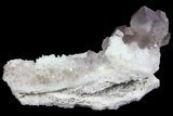 Smoky Amethyst Crystal Cluster - Diamond Hill, SC #69782-1